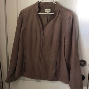 Womens suede jacket